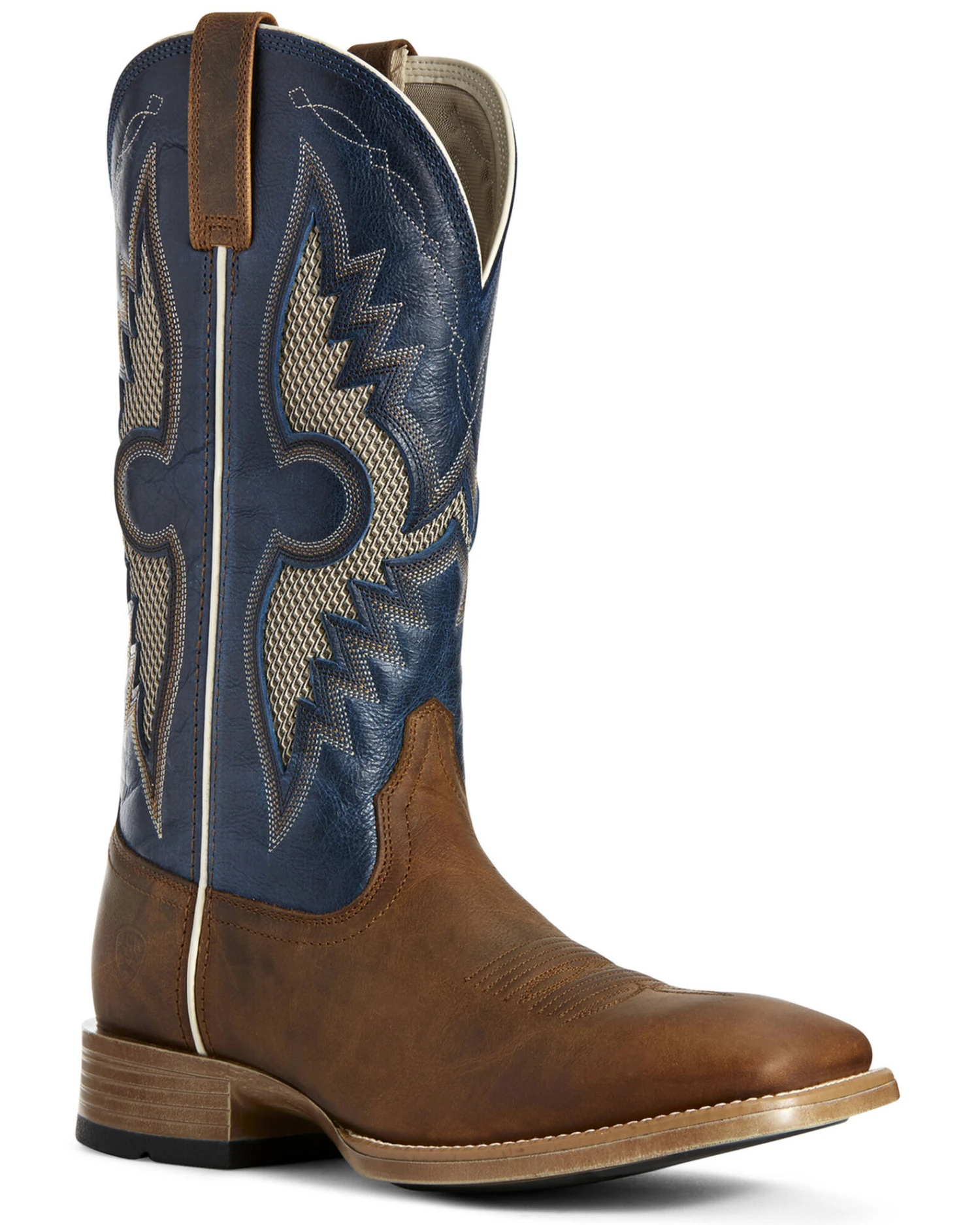 Ariat Men's Soldado VentTEK Western Performance Boots - Broad Square Toe - Image 3