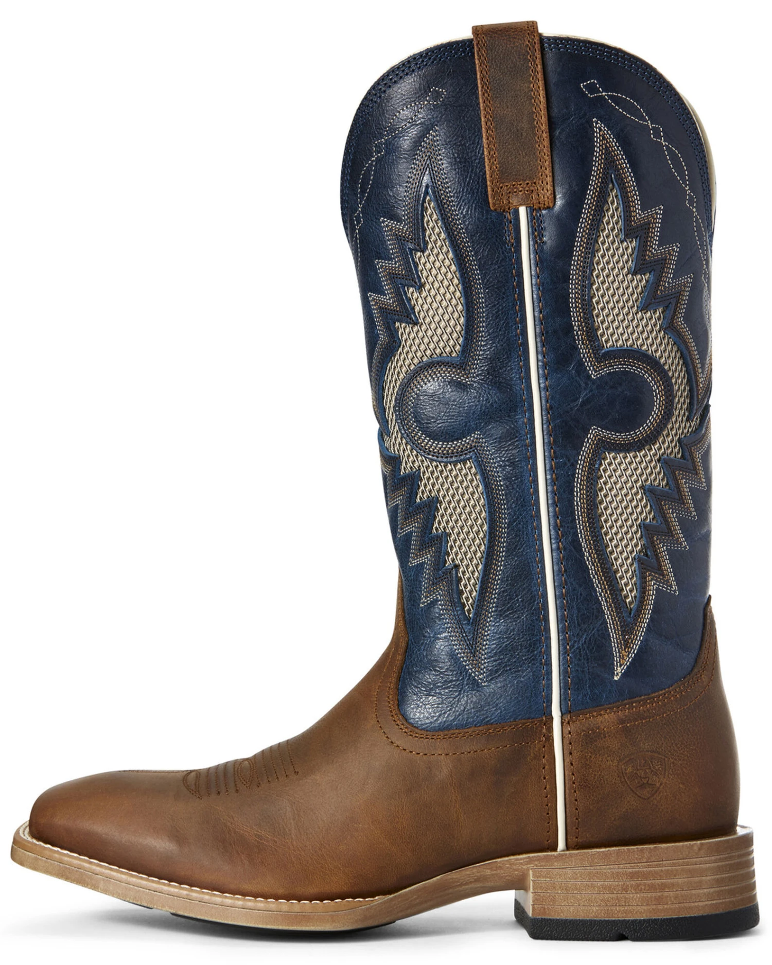 Ariat Men's Soldado VentTEK Western Performance Boots - Broad Square Toe - Image 2