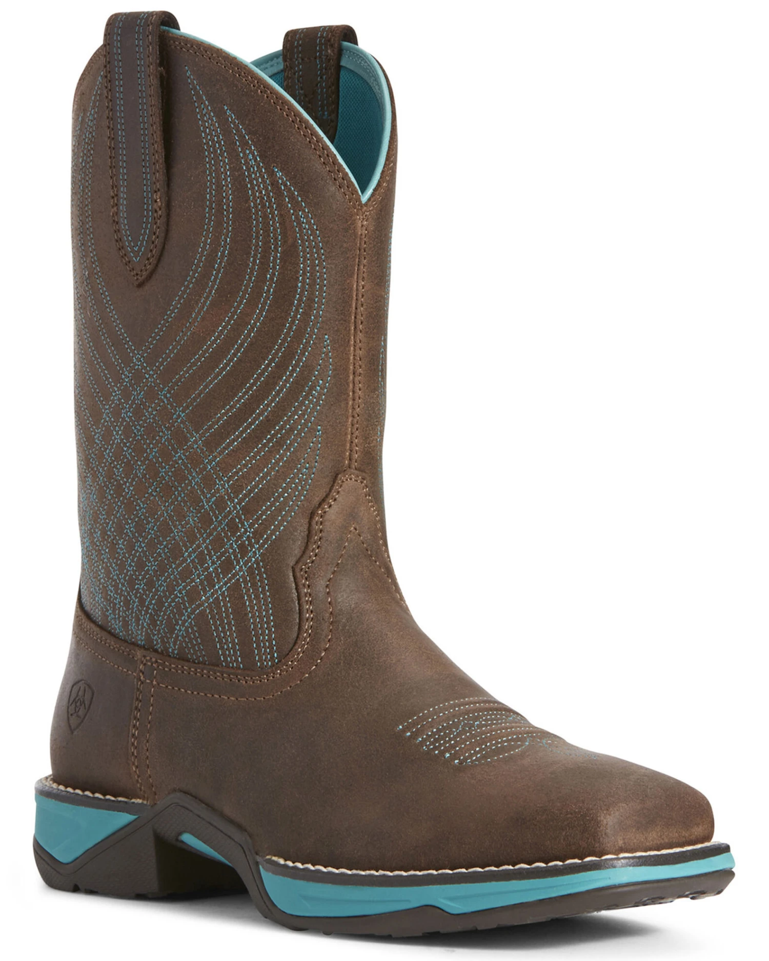 Ariat Women's Anthem Java Western Performance Boots - Square Toe - Image 3
