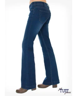 Cowgirl Tuff Women's Dark Wash Just Tuff Trousers
