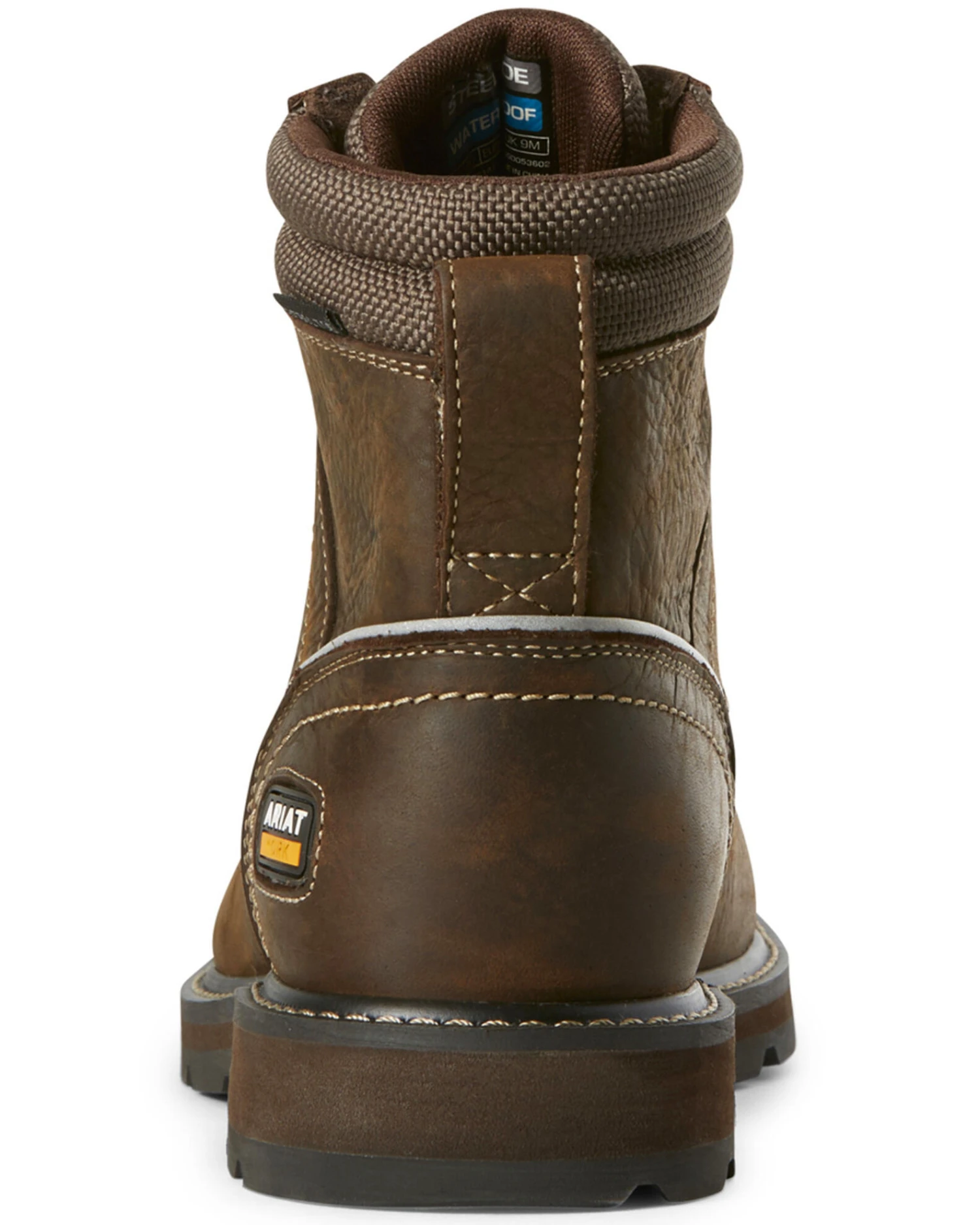 Ariat Men's Groundbreaker Waterproof Work Boots - Steel Toe - Image 4