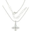 Montana Silversmiths Women's Against The Light Cross Necklace