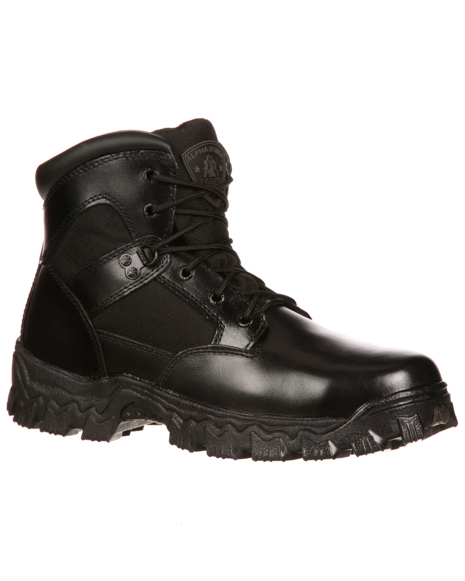 Rocky Women's AlphaForce 6" Waterproof Duty Boots - Round Toe - Image 3
