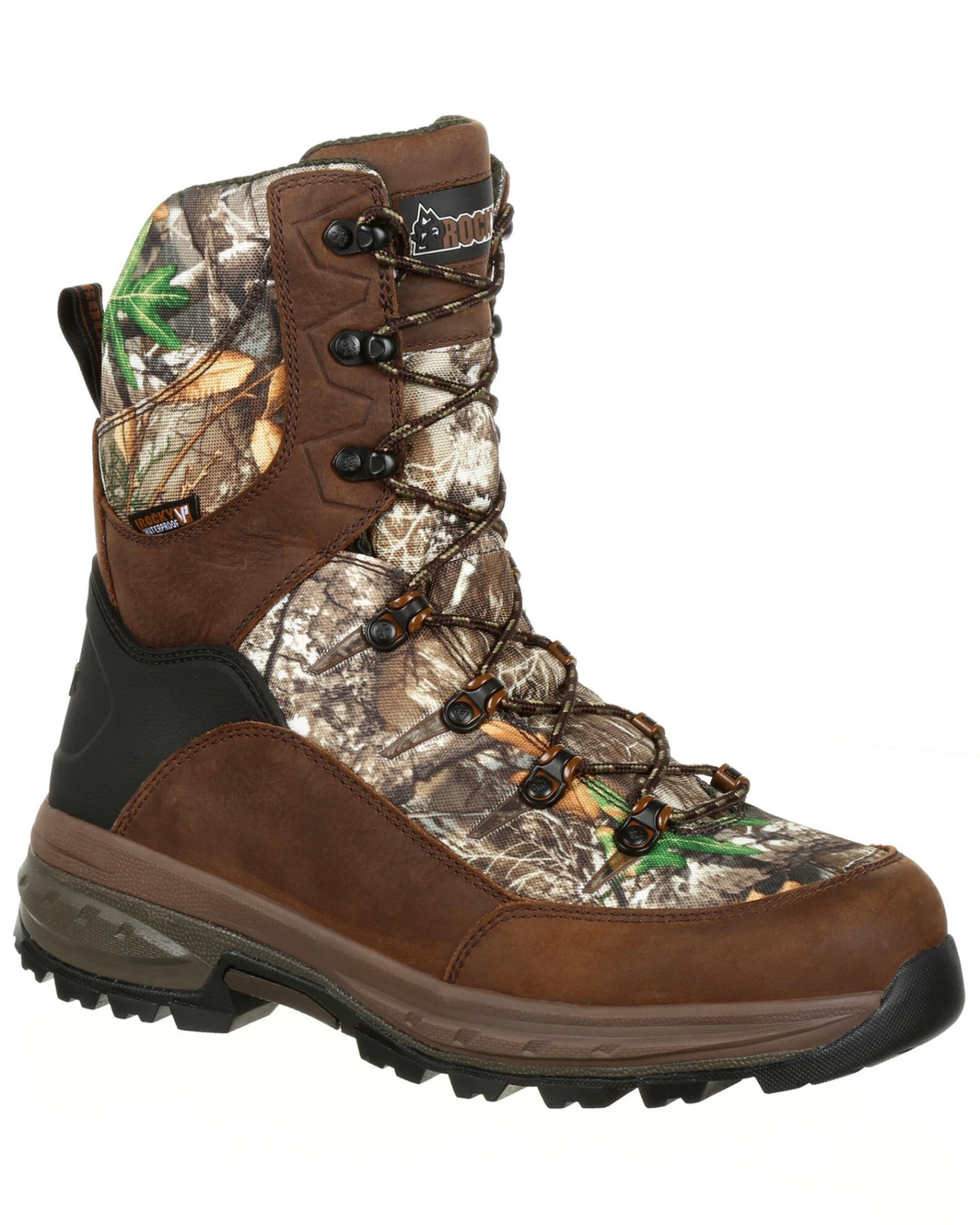 Rocky Men's Grizzly Waterproof Insulated Outdoor Boots - Round Toe - Image 3