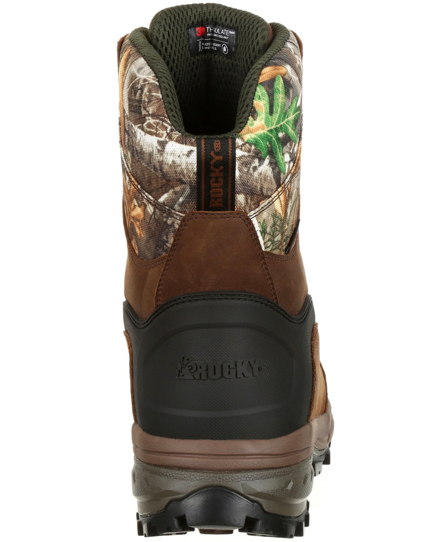 Rocky Men's Grizzly Waterproof Insulated Outdoor Boots - Round Toe - Image 7