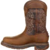 Rocky Men's Iron Skull Waterproof Western Boots - Composite Toe