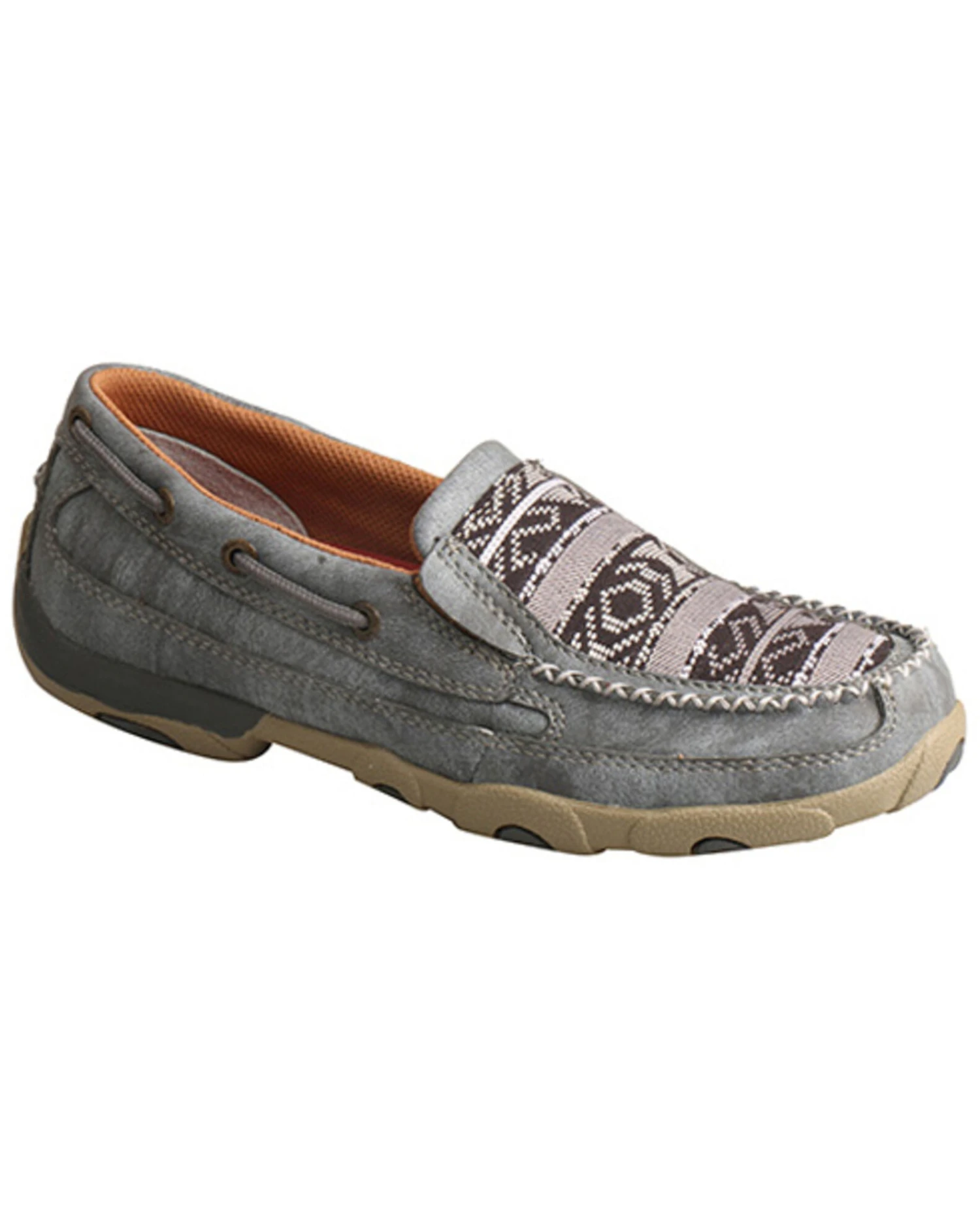 Twisted X Women's Slip-On Driving Moccasin Shoes - Moc Toe - Image 5
