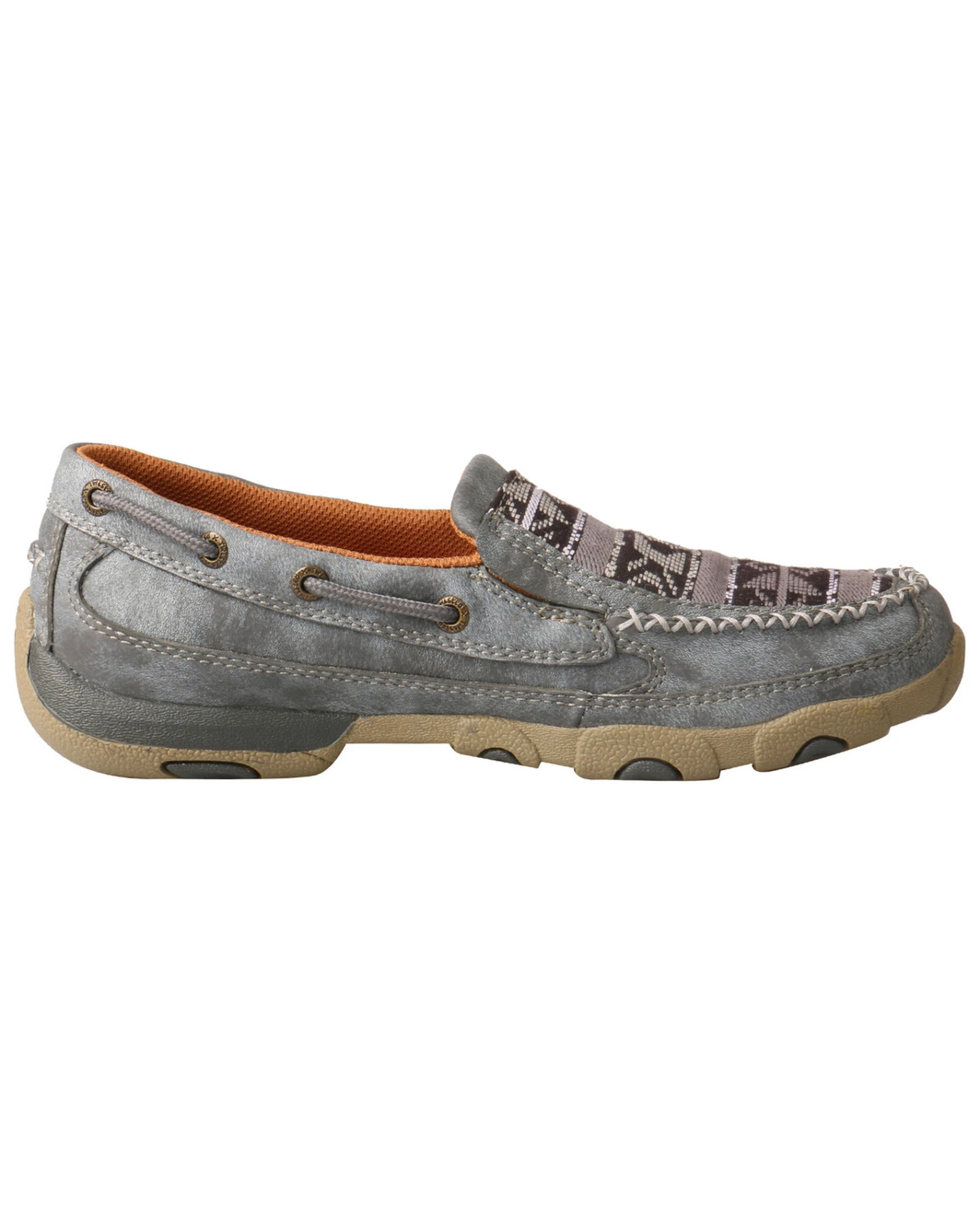 Twisted X Women's Slip-On Driving Moccasin Shoes - Moc Toe - Image 6