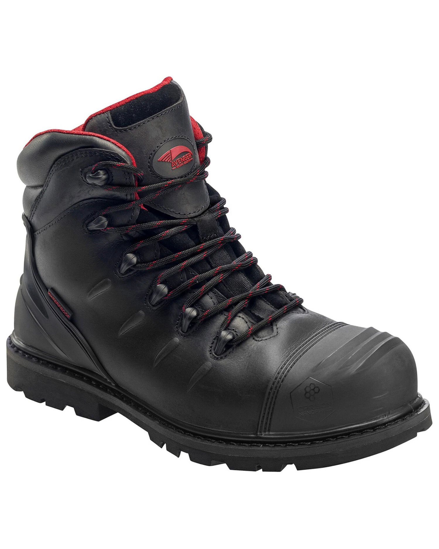 Avenger Men's 6" Waterproof Work Boots - Composite Toe - Image 5