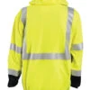 OccuNomix Men's FR Hi-Vis Extended Zip-Front Hooded Work Jacket