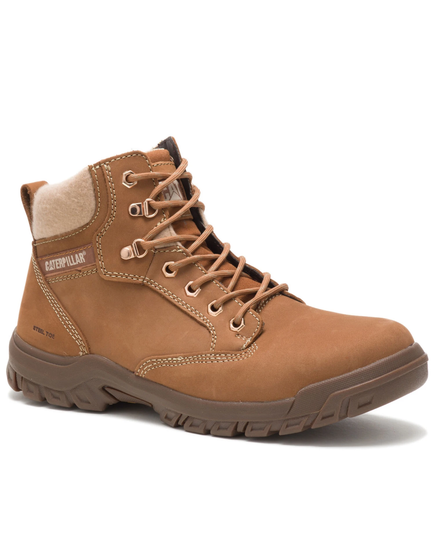 Caterpillar Women's Tess Sundance Work Boots - Steel Toe - Image 3