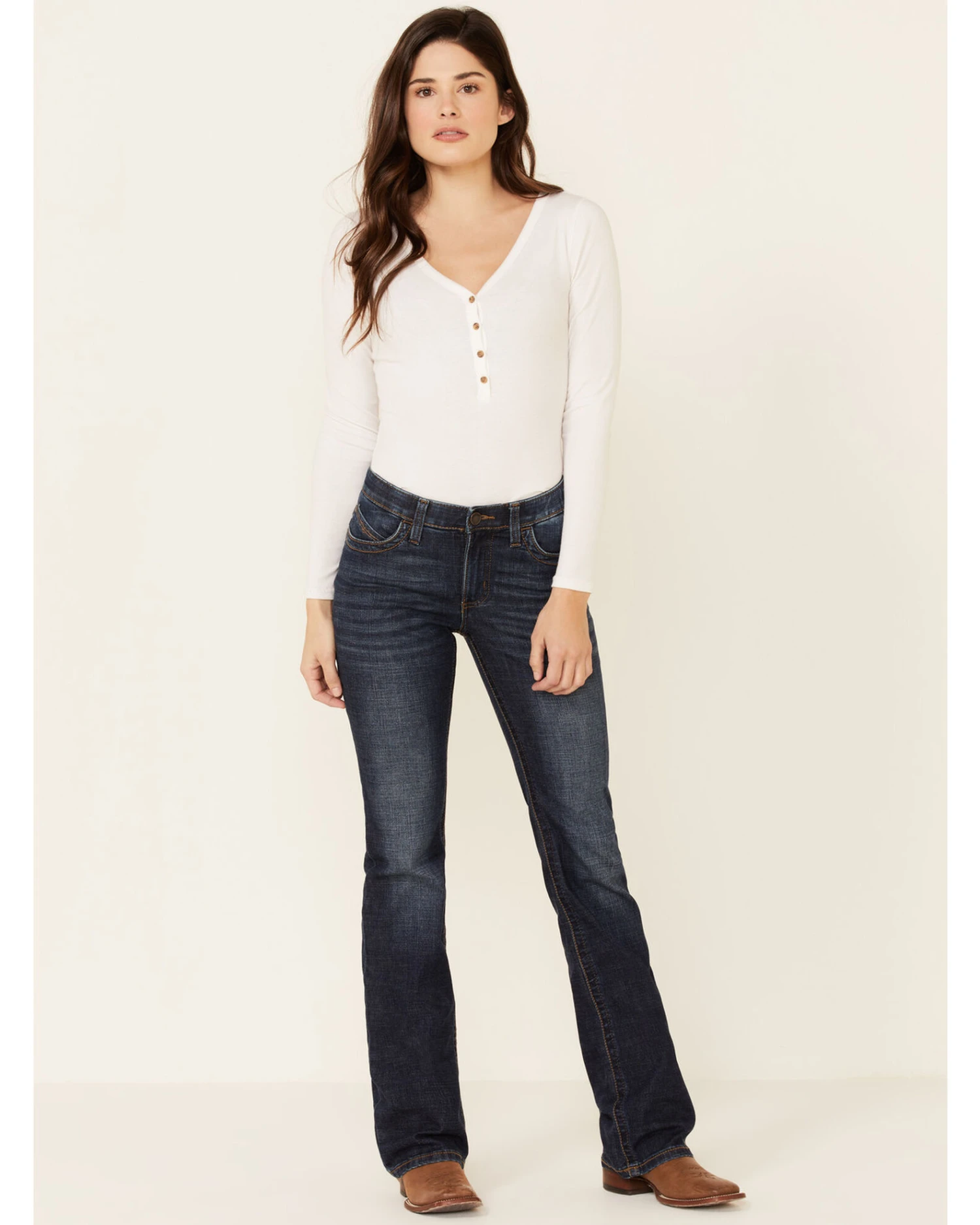 Wrangler Women's Willow Lovette Ultimate Riding Bootcut Jeans - Image 2