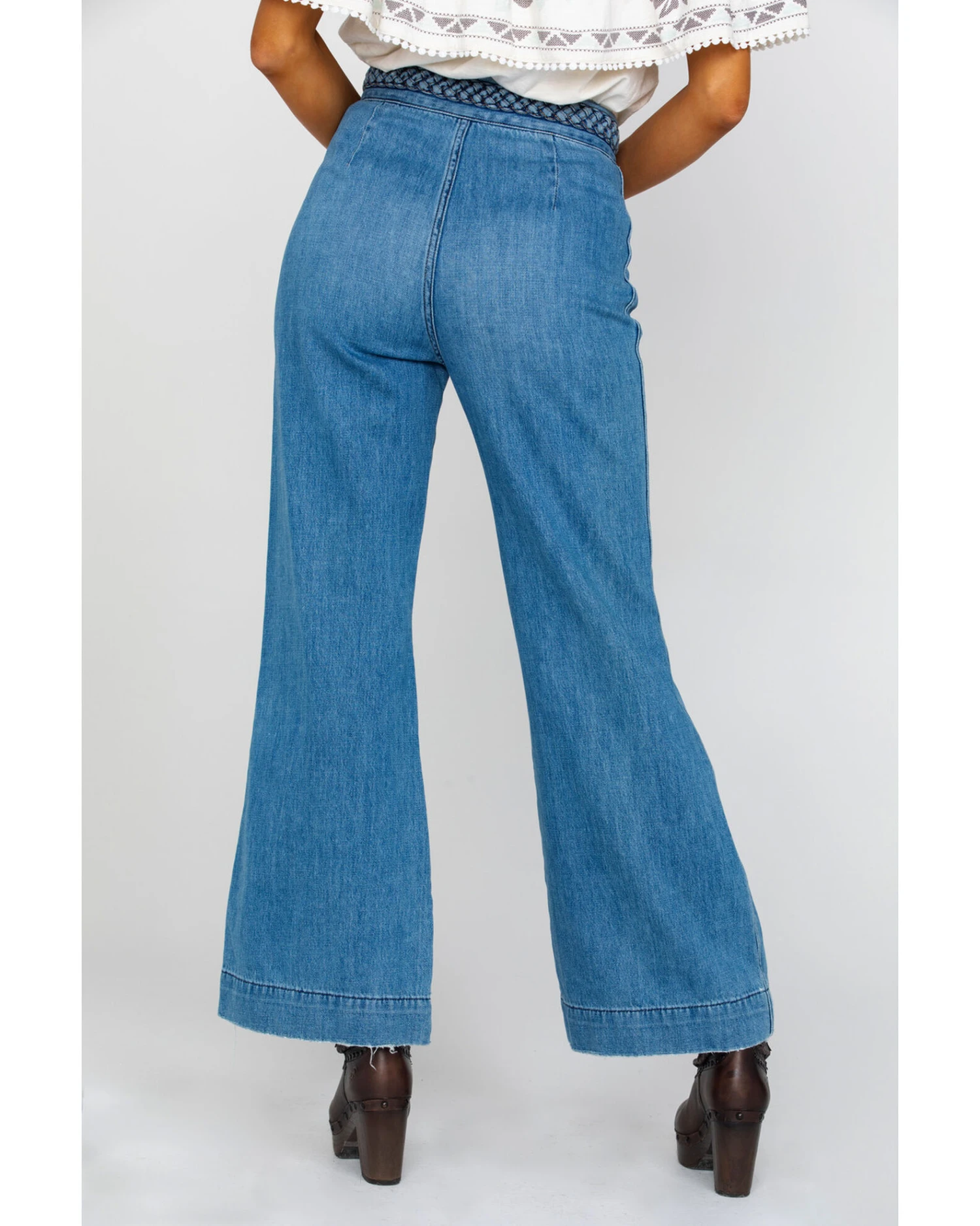 Free People Women's Seasons In The Sun Jeans - Image 2