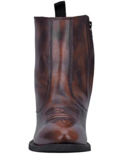 Laredo Men's Side Zipper Western Boots - Round Toe
