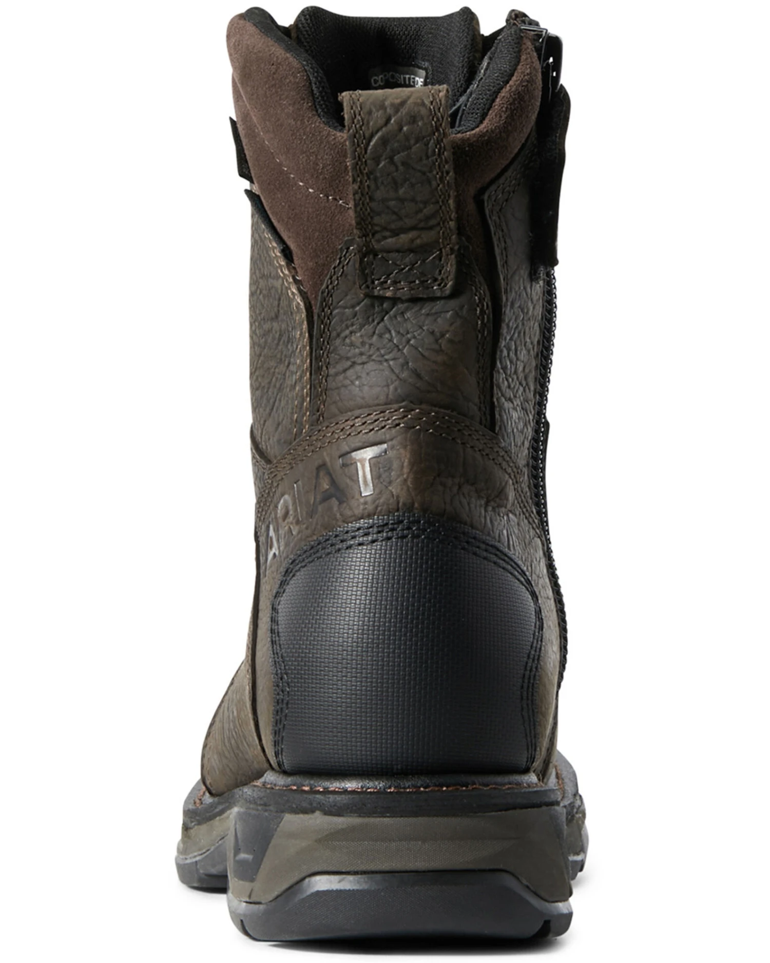 Ariat Men's Workhog Side Zip Waterproof Work Boots - Carbon Toe - Image 2