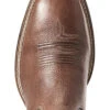 Ariat Men's Round Pen Saddle Western Performance Boots - Broad Square Toe