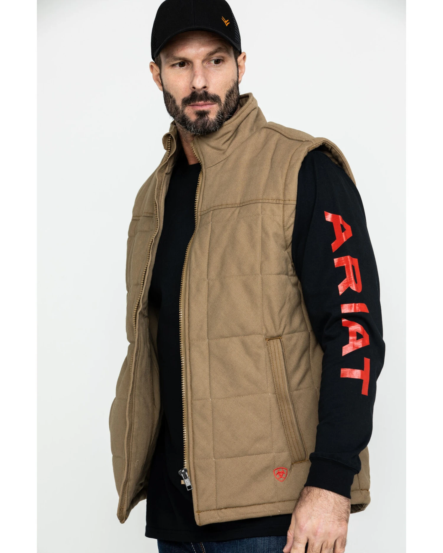 Ariat Men's FR Crius Insulated Work Vest - Tall - Image 6