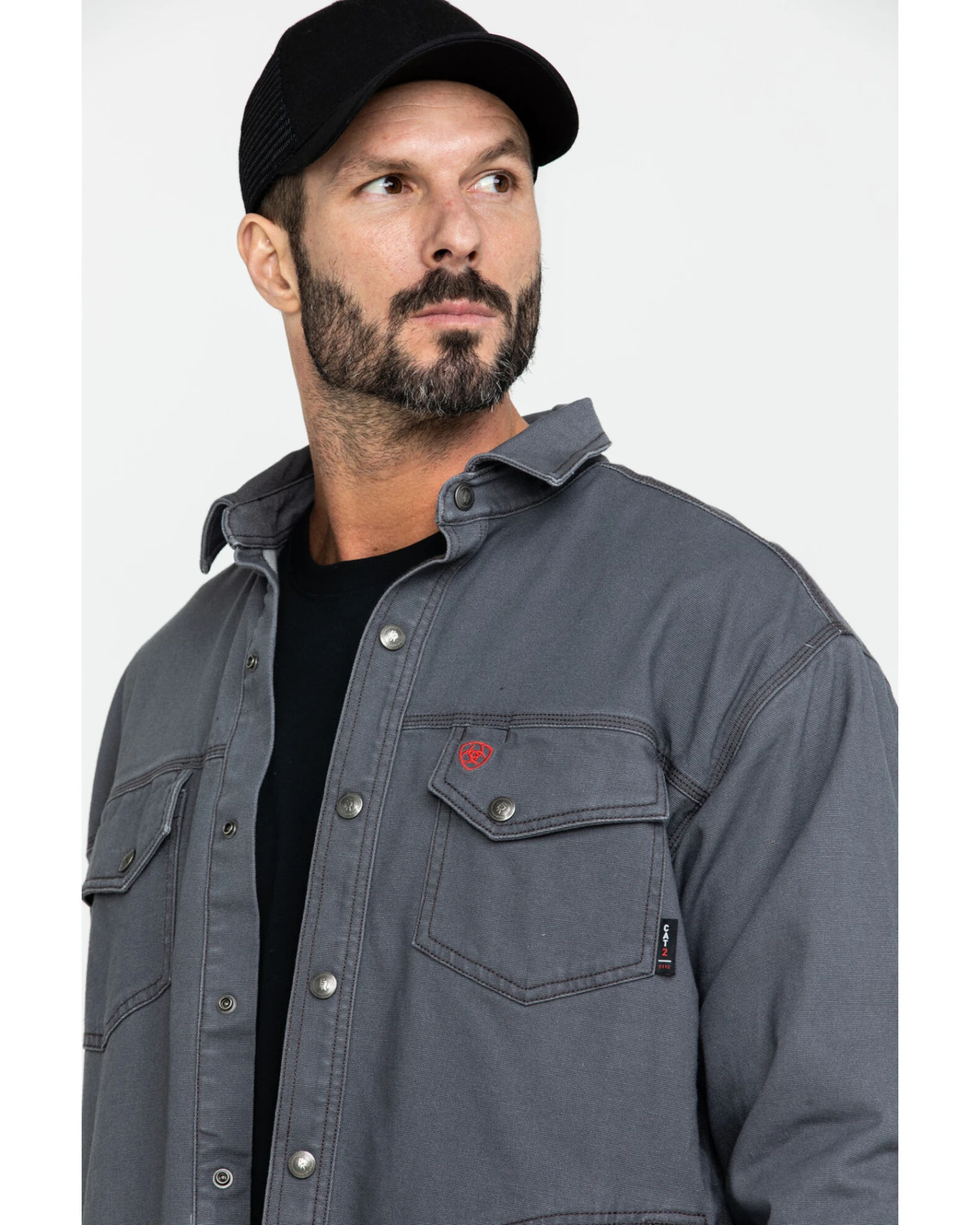 Ariat Men's FR Rig Shirt Work Jacket - Image 2