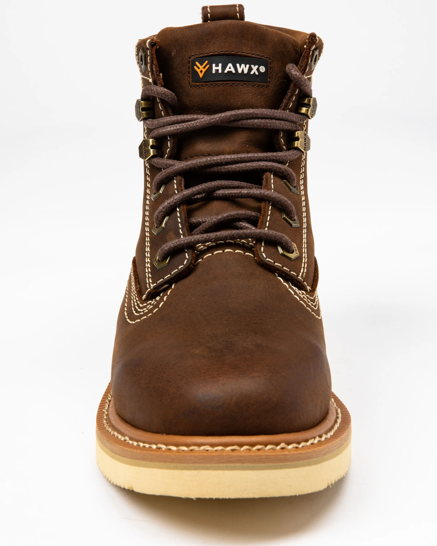 Hawx Men's 6" Lacer Work Boots - Soft Toe - Image 7