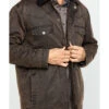 Cody James Men's Westward Oilskin Field Coat