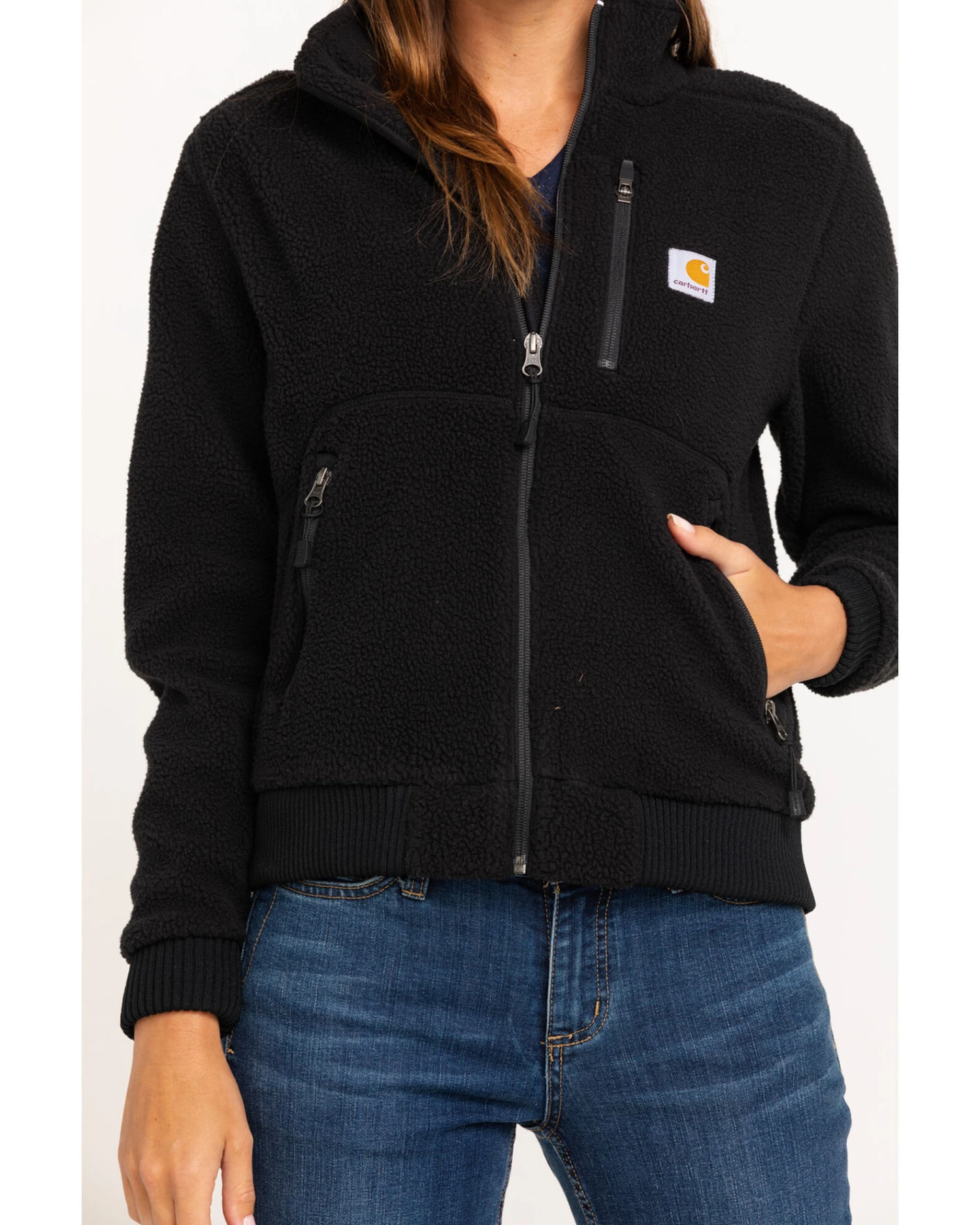 Carhartt Women's High Pile Fleece Jacket - Image 4