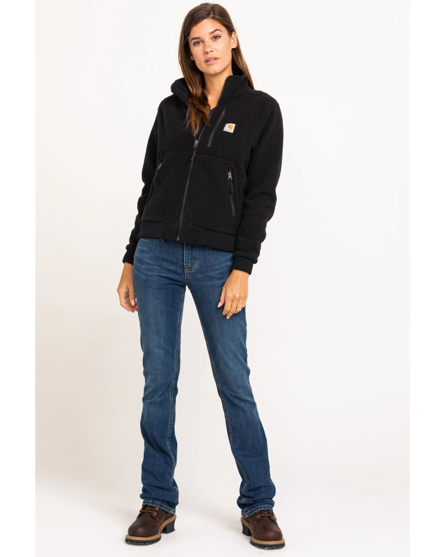 Carhartt Women's High Pile Fleece Jacket - Image 5