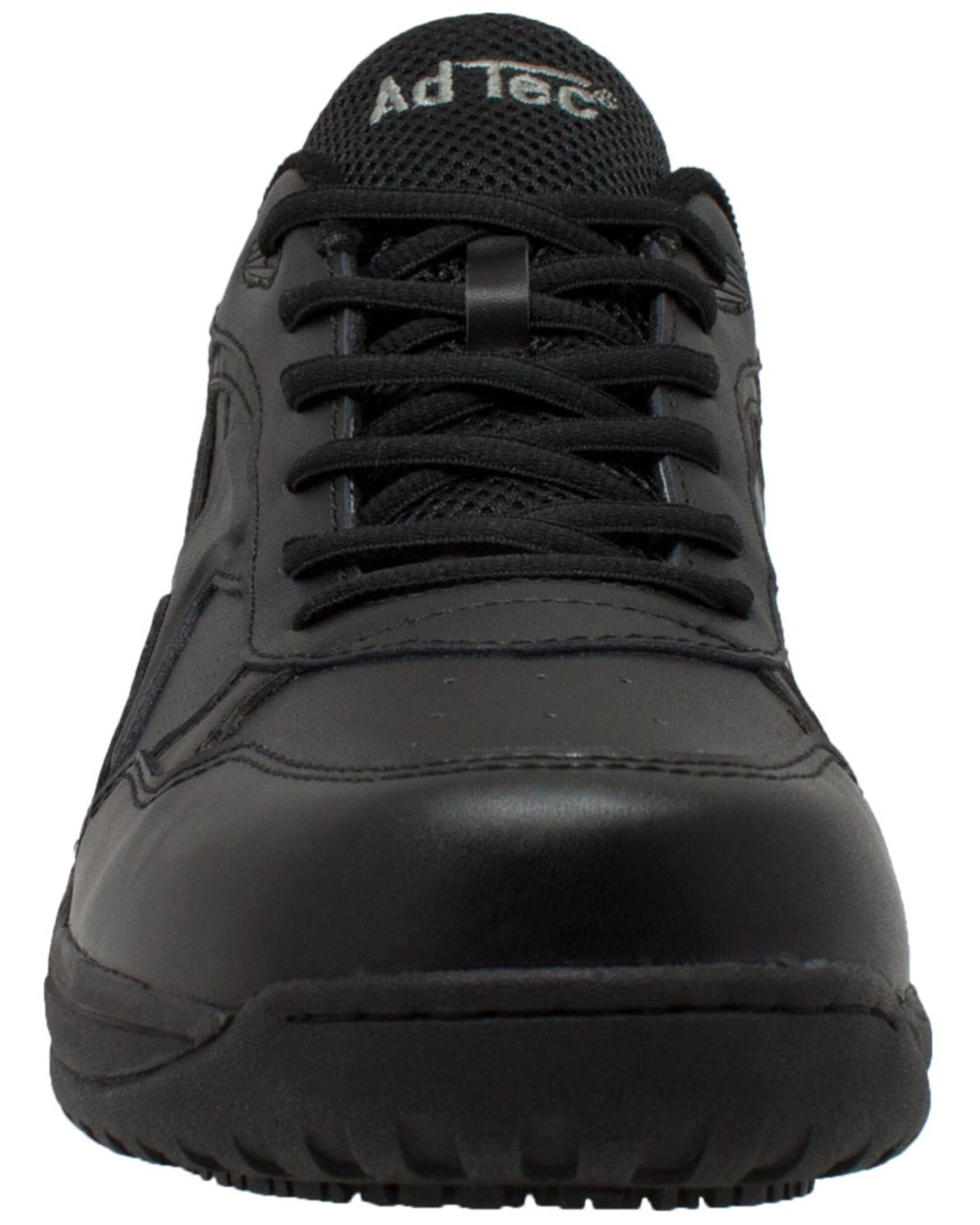 Ad Tec Men's Athletic Black Uniform Work Shoes - Composite Toe - Image 3