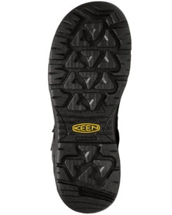 Keen Men's Black Dover Waterproof Work Boots - Composite Toe
