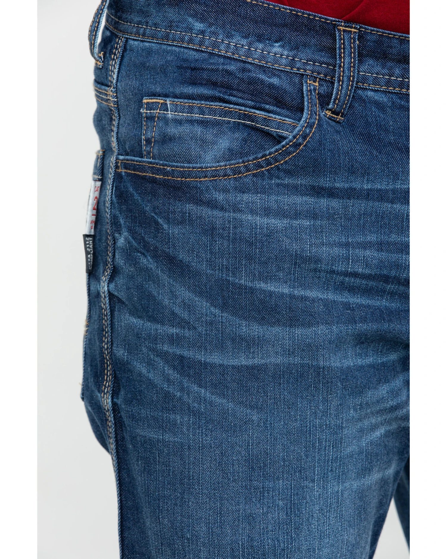Wolverine Men's FR Dark Stretch Work Jeans - Image 3
