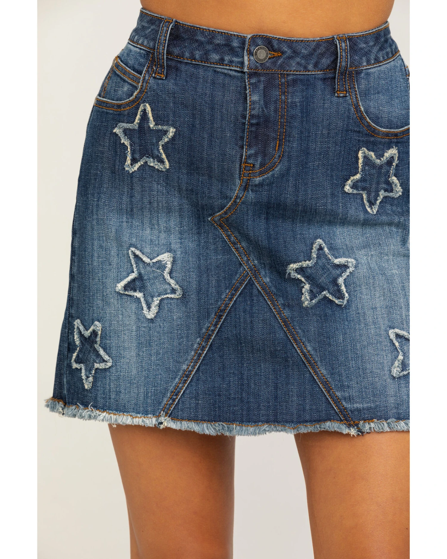 Stetson Women's Star Denim Skirt - Image 5