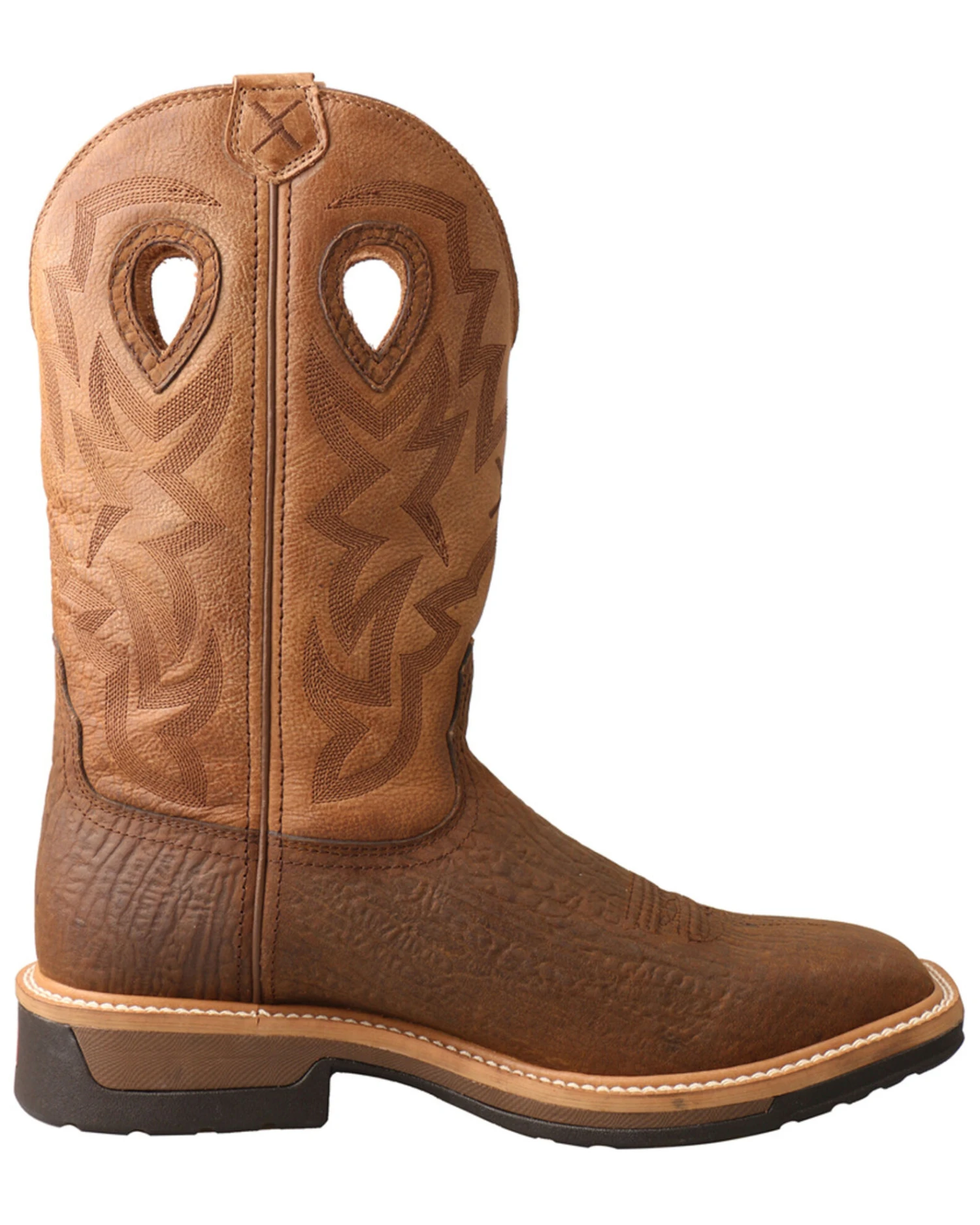 Twisted X Men's Lite Cowboy Western Work Boots - Broad Square Toe - Image 2