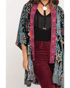 Johnny Was Women's Payden Reversible Kimono