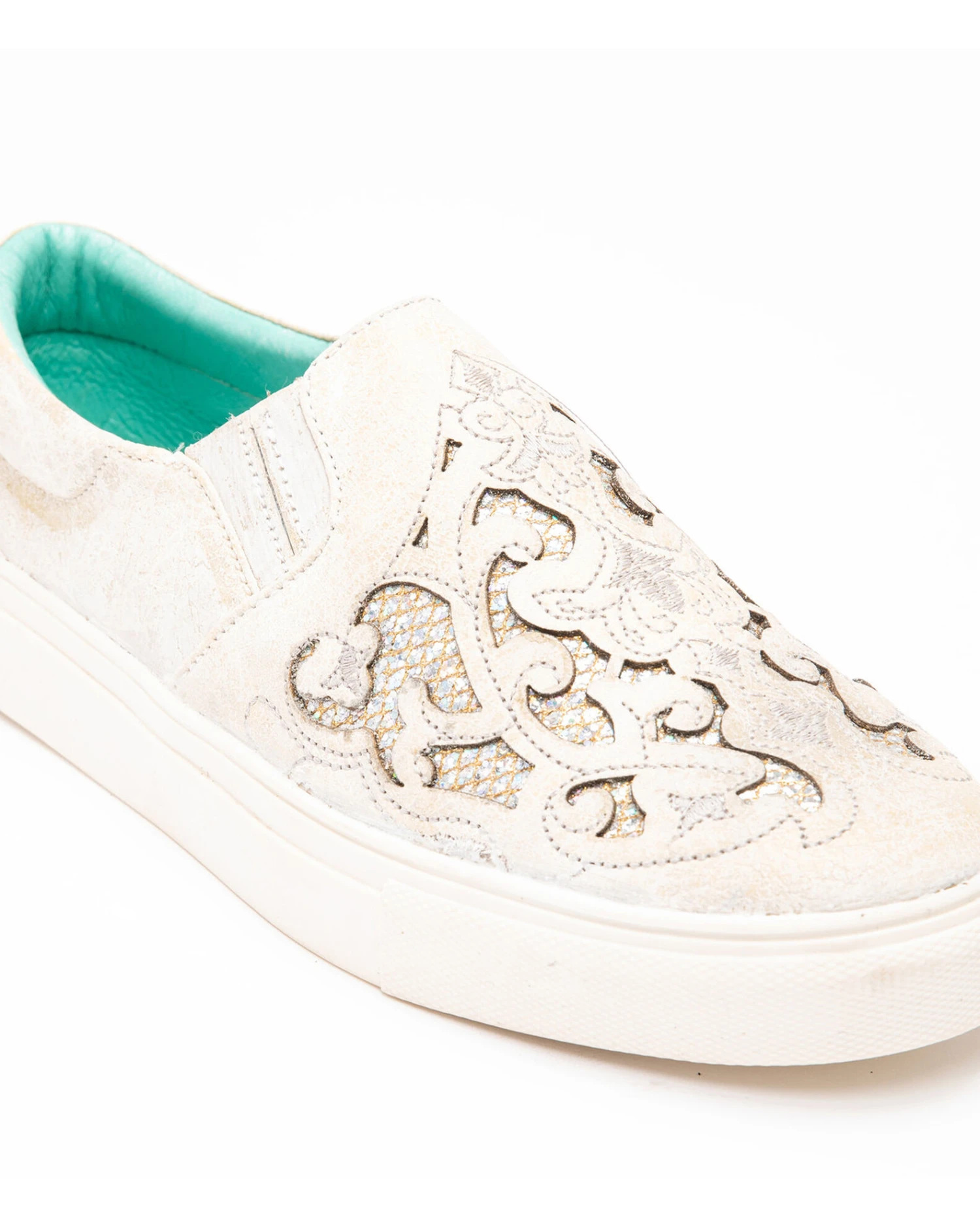 Corral Women's Embroidered Glitter Inlay Sneakers - Image 3