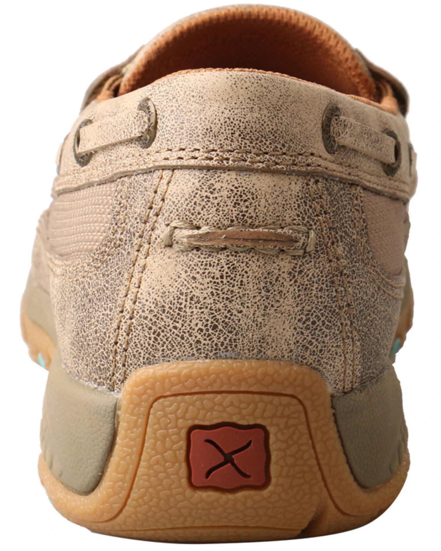 Twisted X Women's CellStretch Boat Shoes - Moc Toe - Image 4