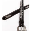Shyanne Women's Chocolate Floral Embroidered Crystal Western Belt