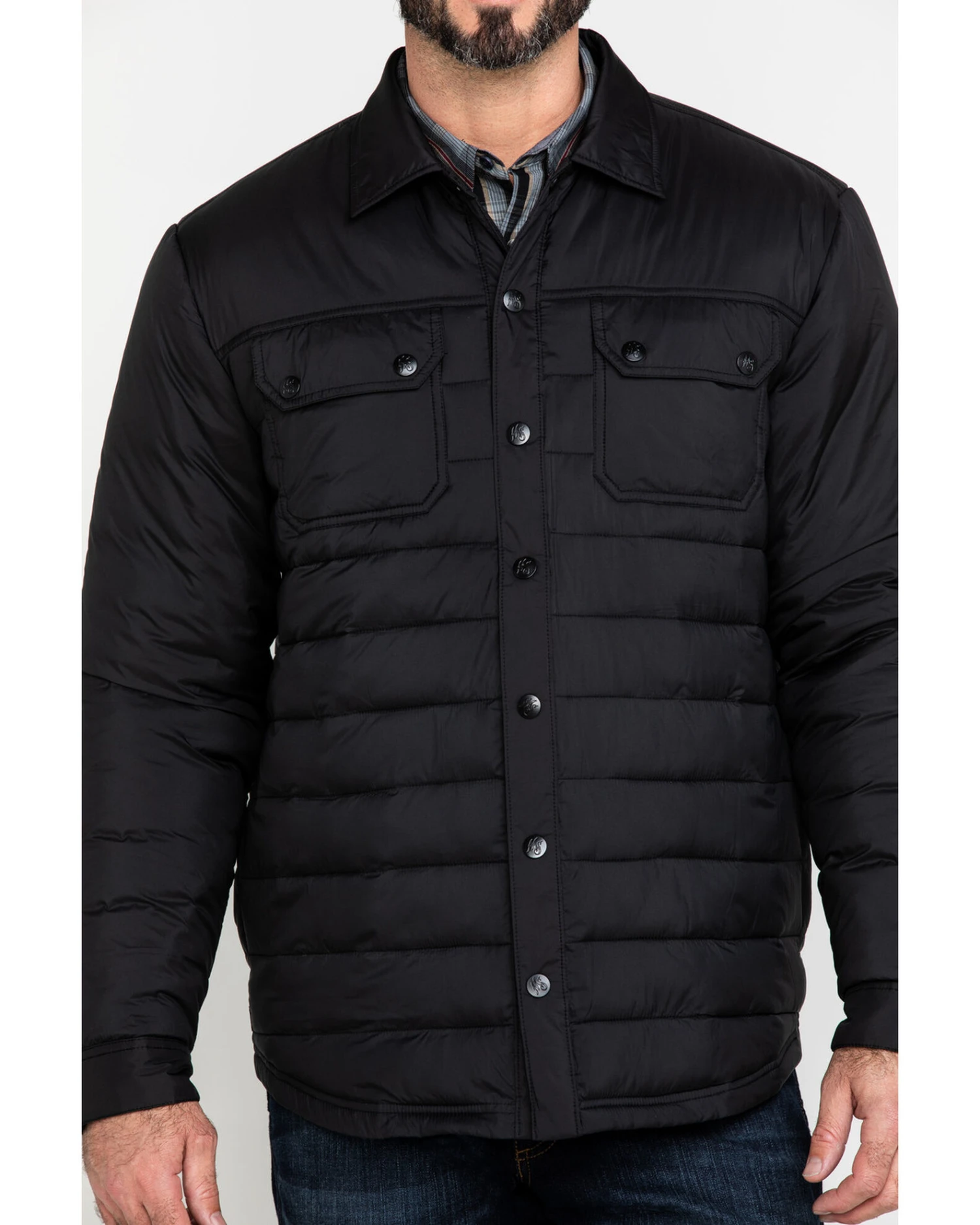 Moonshine Spirit Men's Diamond Quilted Lightweight Puffer Jacket - Image 5