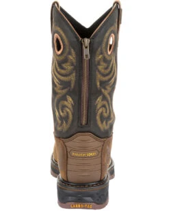 Georgia Boot Men's Carbo-Tec LT Waterproof Western Work Boots - Steel Toe