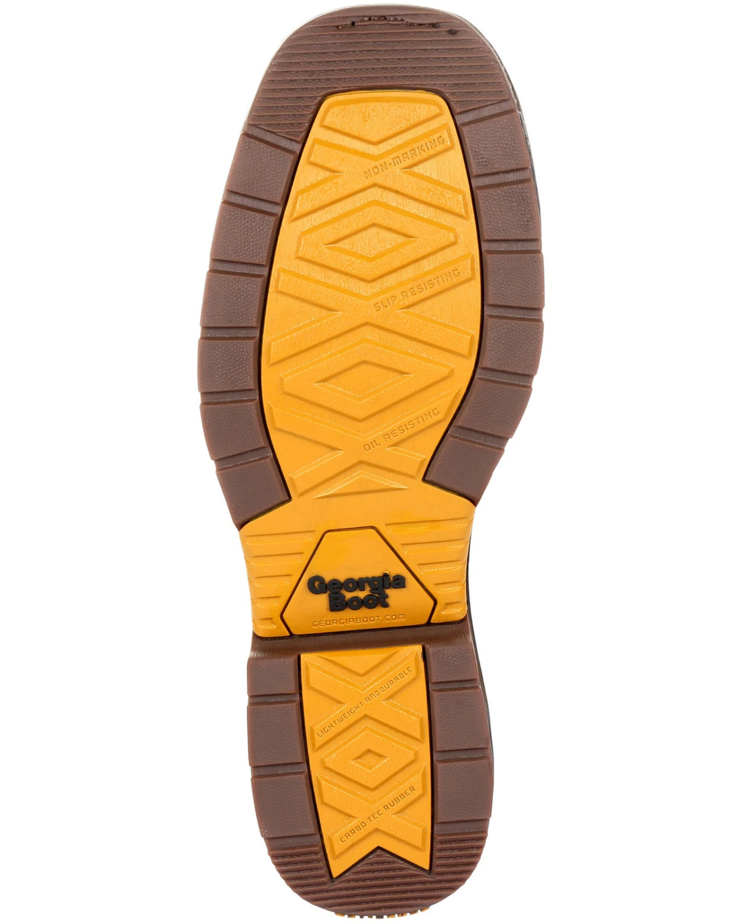 Georgia Boot Men's Carbo-Tec LT Waterproof Western Work Boots - Steel Toe - Image 3