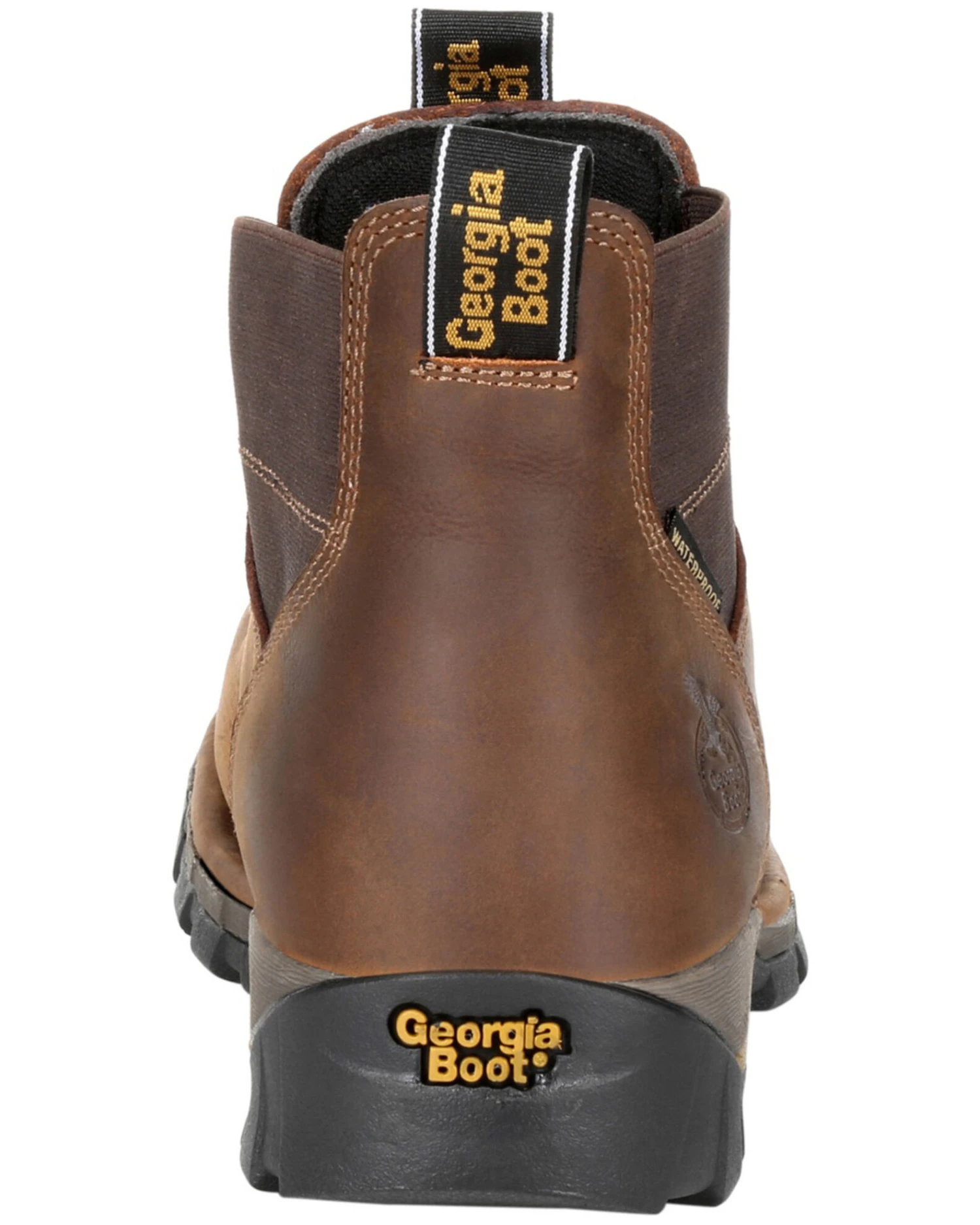 Georgia Boot Men's Eagle One Waterproof Chelsea Work Boots - Soft Toe - Image 3