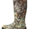 Rocky Men's Camo Rubber Snake Boots - Round Toe