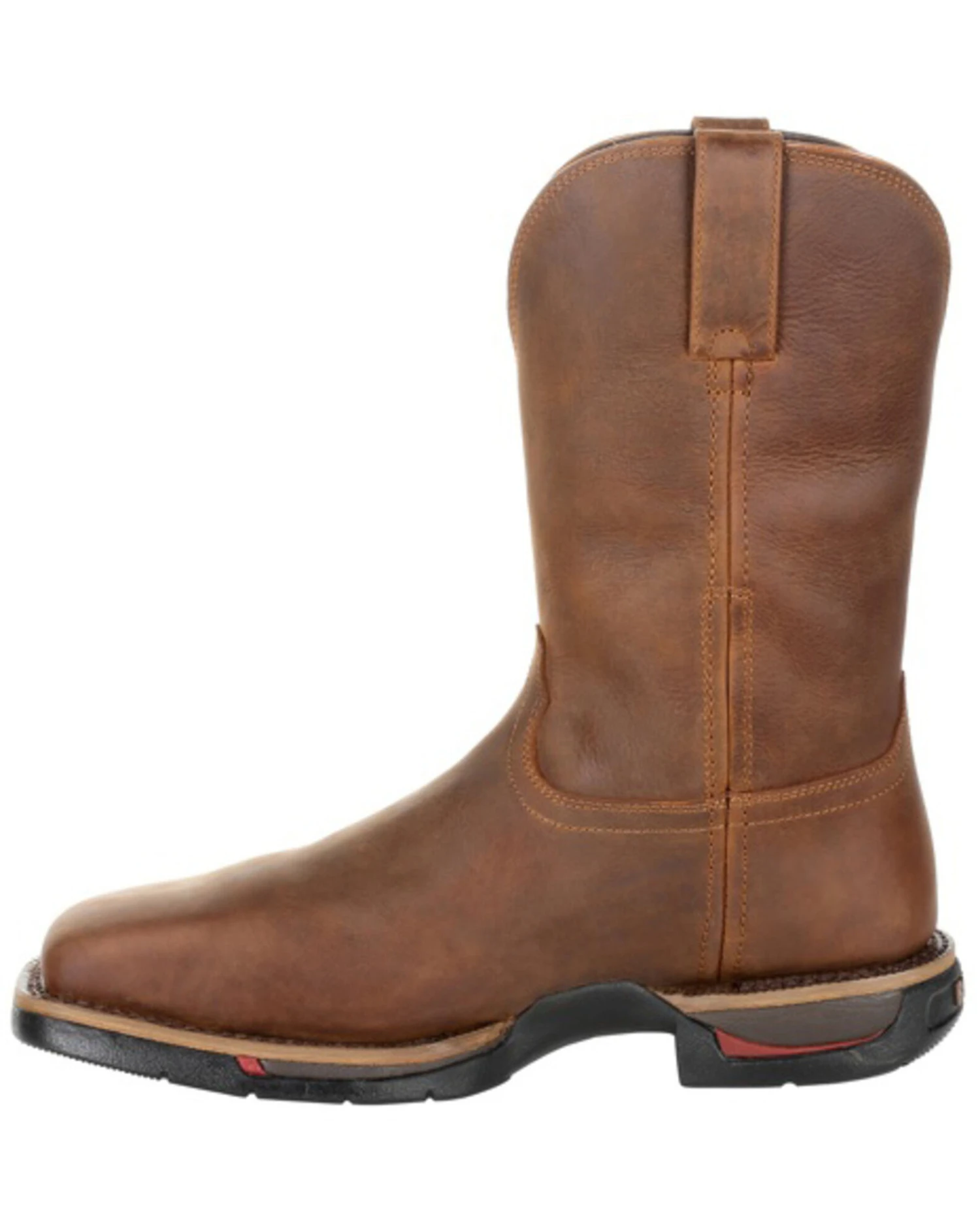 Rocky Men's Long Range Waterproof Western Work Boots - Steel Toe - Image 7