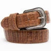 Cody James Men's Brown Hornback Caiman Exotic Belt