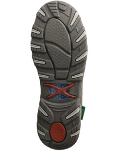 Twisted X Women's Silver CellStretch Boat Shoes - Moc Toe