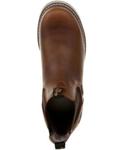 Georgia Boot Men's Waterproof Chelsea Work Boots - Steel Toe