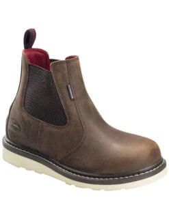 Avenger Men's Waterproof Wedge Chelsea Work Boots - Soft Toe