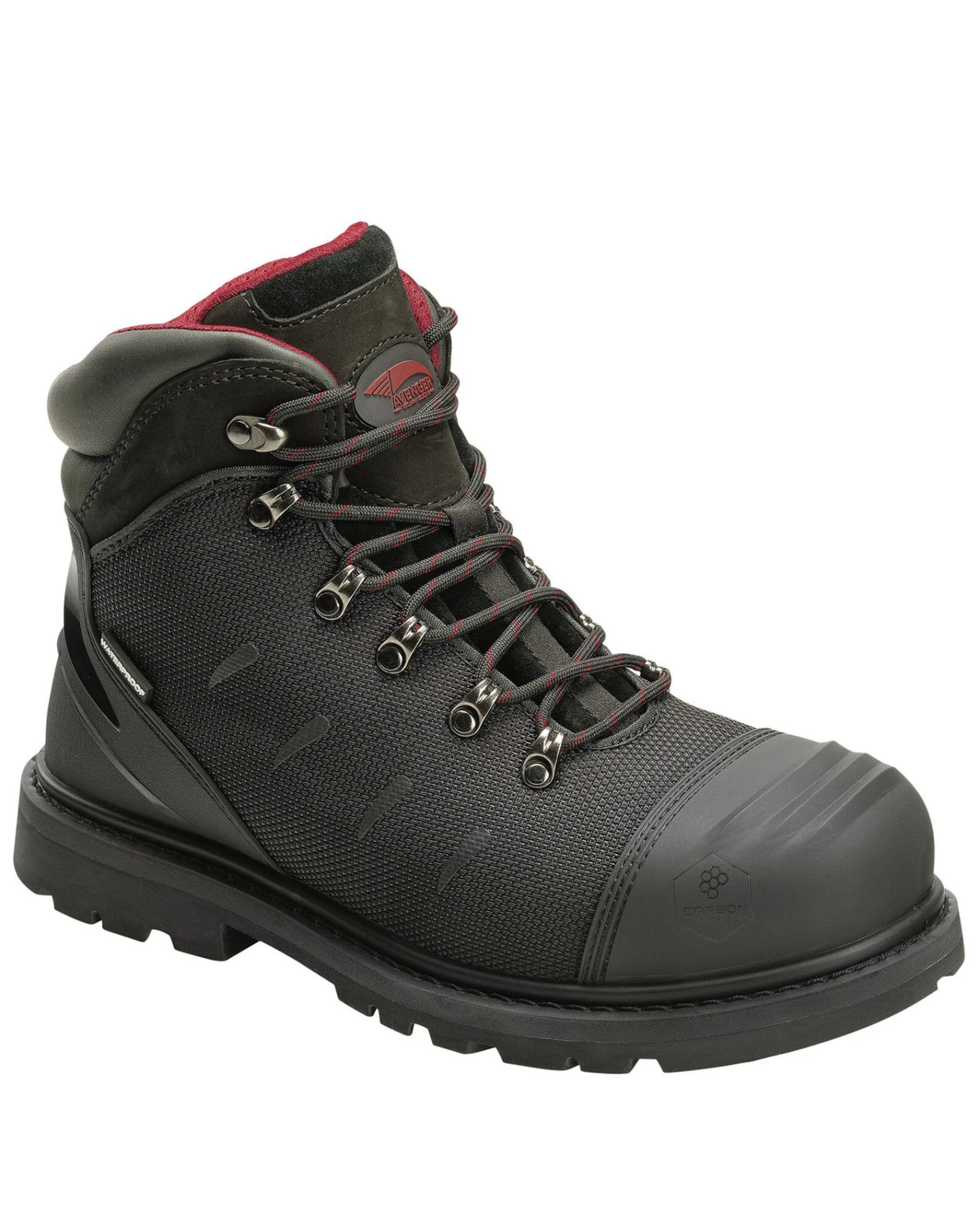 Avenger Men's AMAX 6" Work Boots - Carbon Toe
