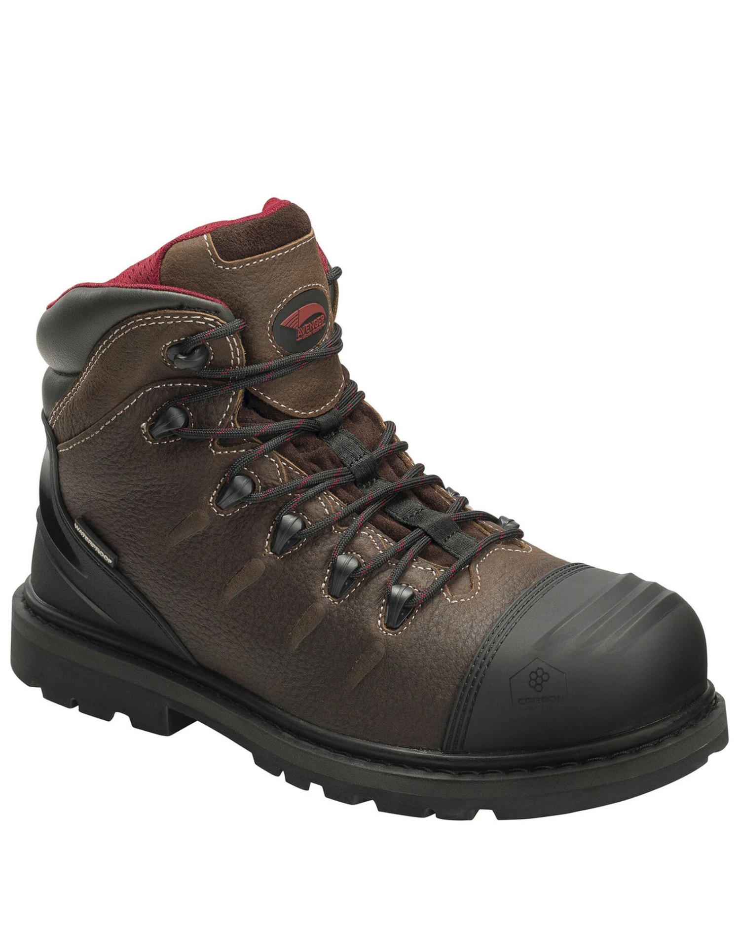 Avenger Men's Hammer Waterproof Work Boots - Carbon Toe - Image 2