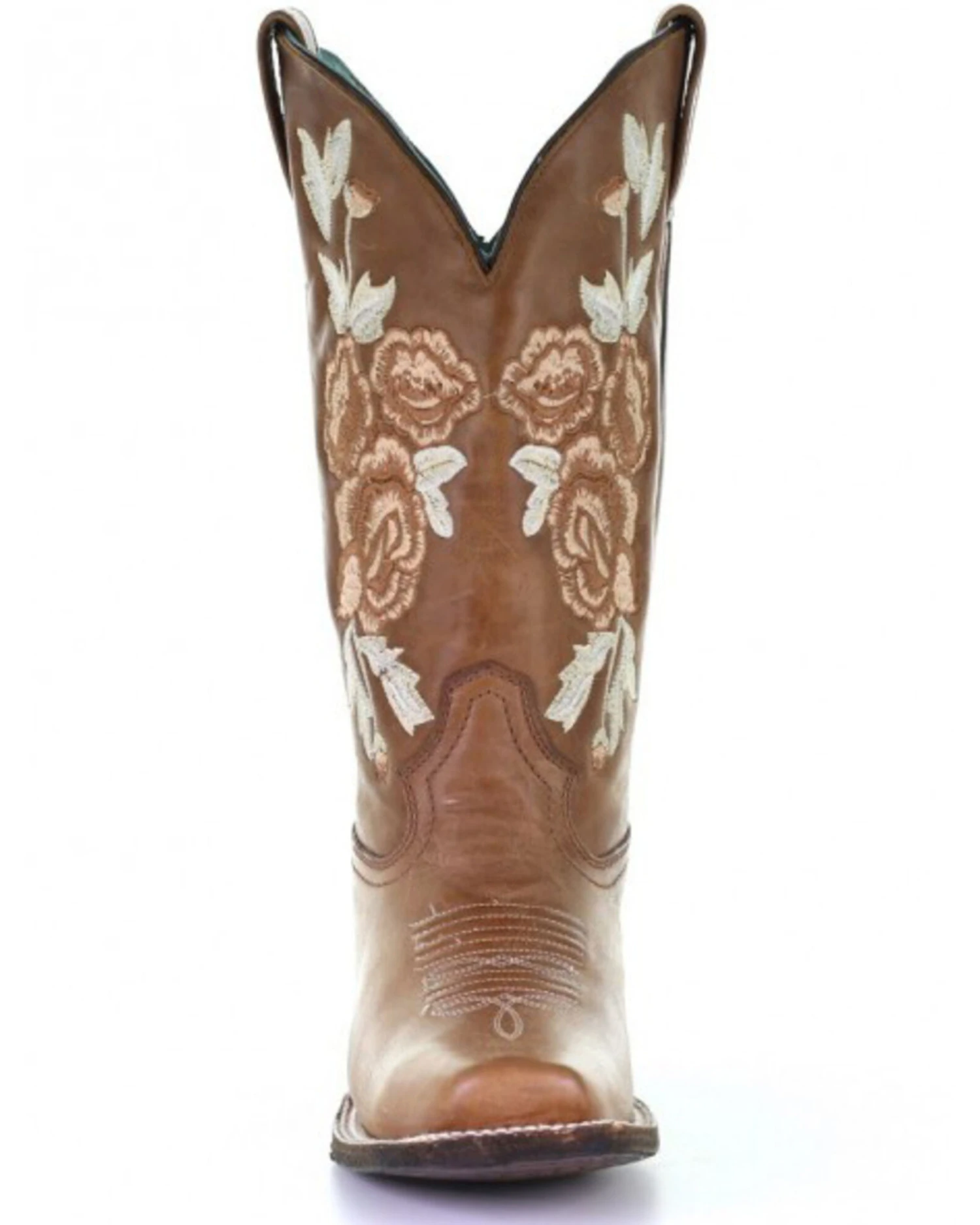 Corral Women's Honey Floral Western Boots - Square Toe - Image 3