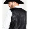 Liberty Wear Men's Jackson Lambskin Leather Vest