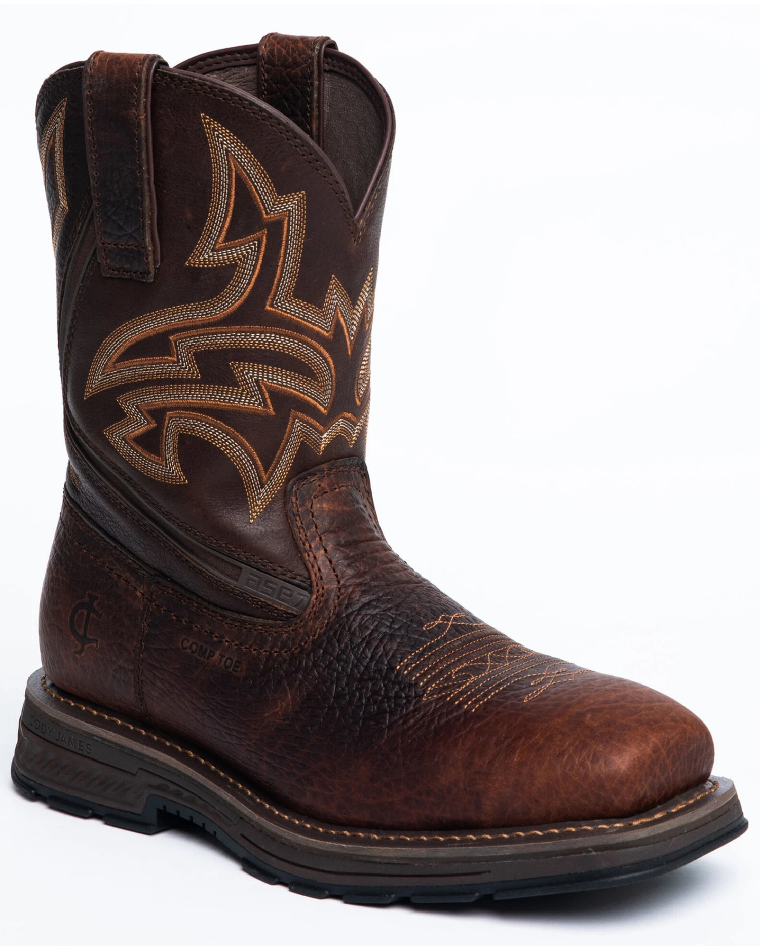 Cody James Men's ASE7 Disruptor Western Work Boots - Nano Composite Toe